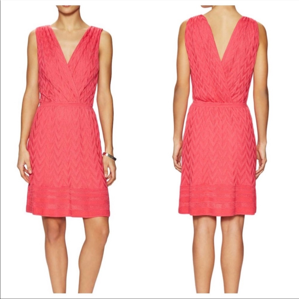 M by Missoni Pink Sleeveless Dress